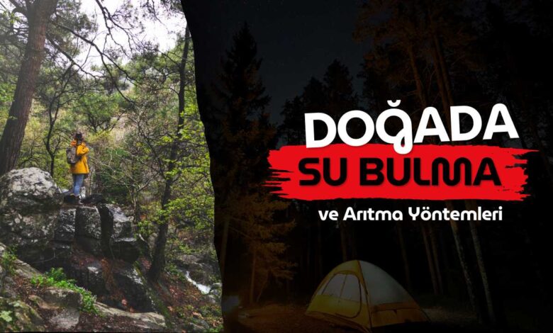 Doğada su bulma yöntemleri