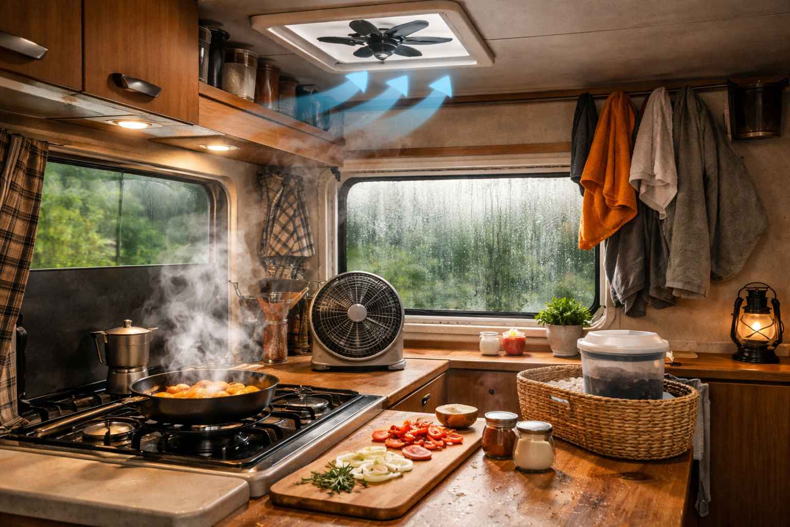 Karavanda Yemek Kokusu Sorunu Nasıl Çözülür